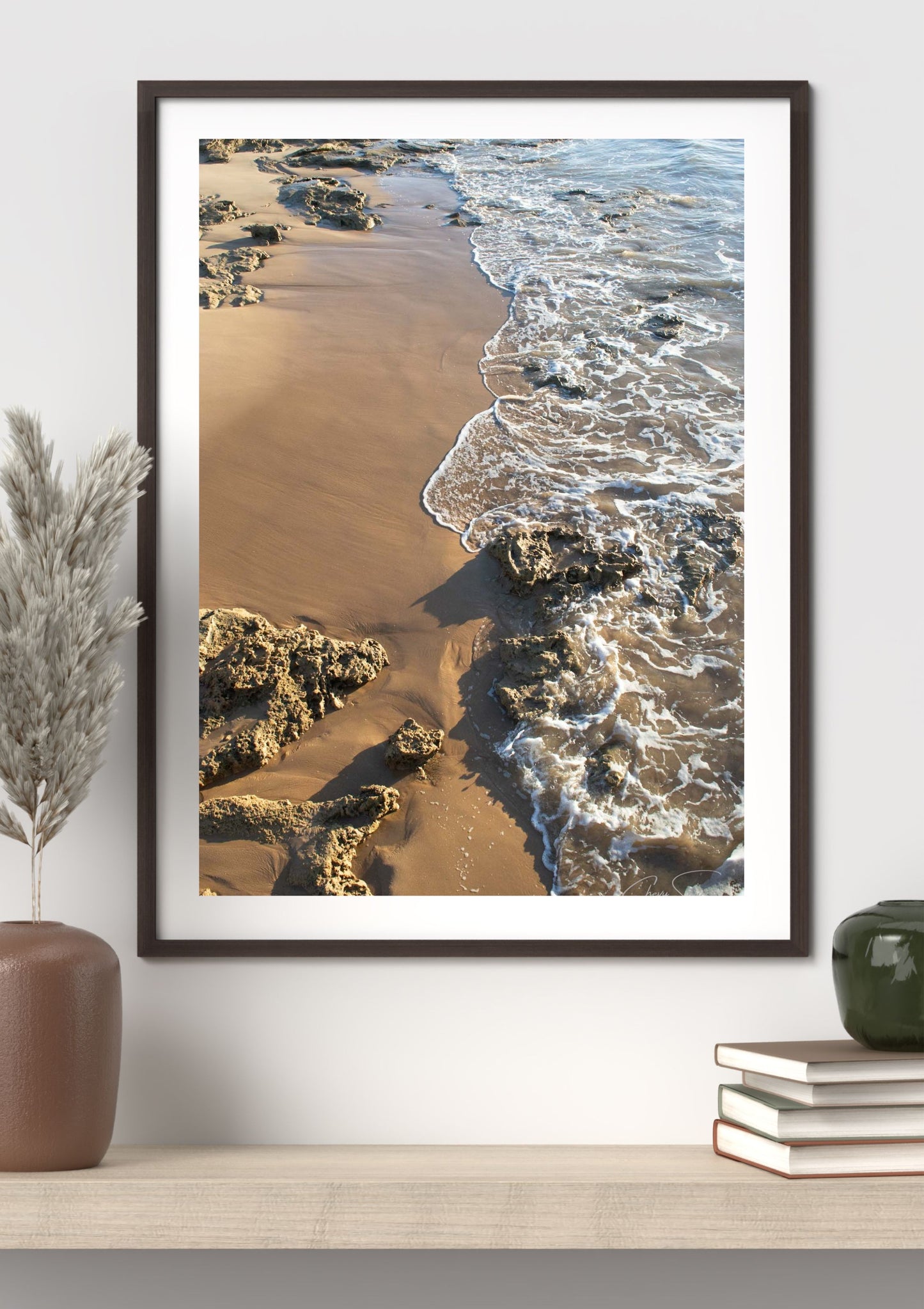 Sunlit Shoreline