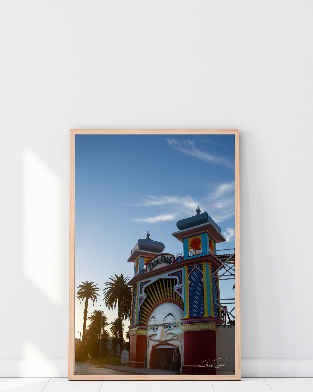 Sunrise at the gateway to fun